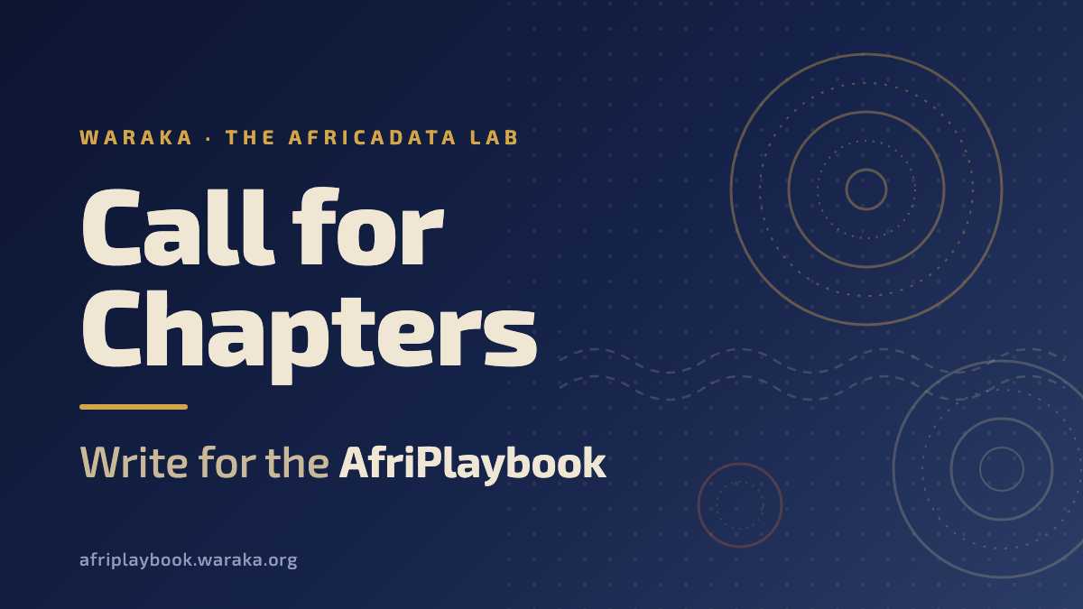 Call for Chapters: AfriPlaybook